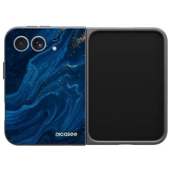 Picasee silikonski črni ovitek za Apple iPhone Duo - Blue