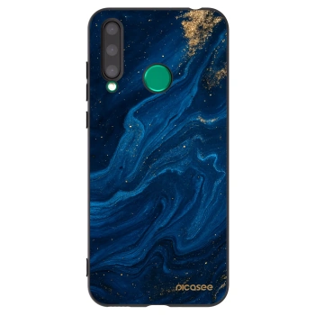 Picasee silikonski črni ovitek za Honor 20 Lite - Blue
