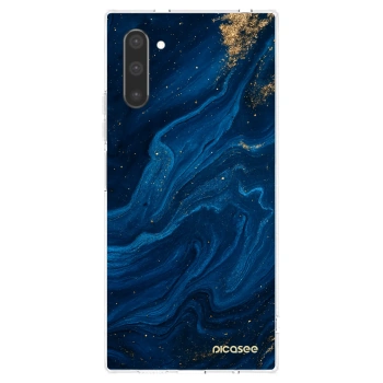 Picasee silikonski prozorni ovitek za Samsung Galaxy Note 10 N970F - Blue
