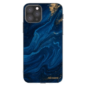 Picasee silikonski prozorni ovitek za Apple iPhone 11 Pro - Blue