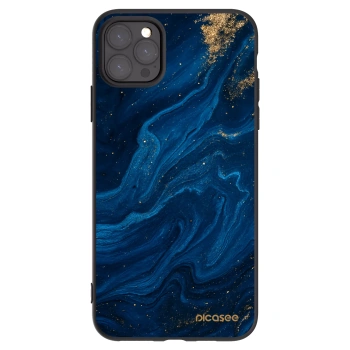 Picasee silikonski črni ovitek za Apple iPhone 11 Pro Max - Blue