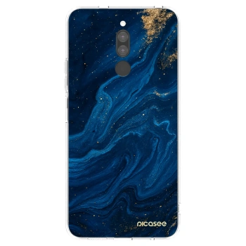 Picasee silikonski prozorni ovitek za Xiaomi Redmi 8 - Blue