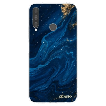 Picasee silikonski prozorni ovitek za Huawei P40 Lite E - Blue