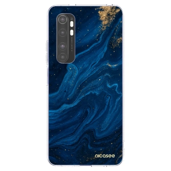 Picasee silikonski prozorni ovitek za Xiaomi Mi Note 10 Lite - Blue