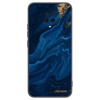 Picasee silikonski črni ovitek za Xiaomi Redmi Note 9S - Blue