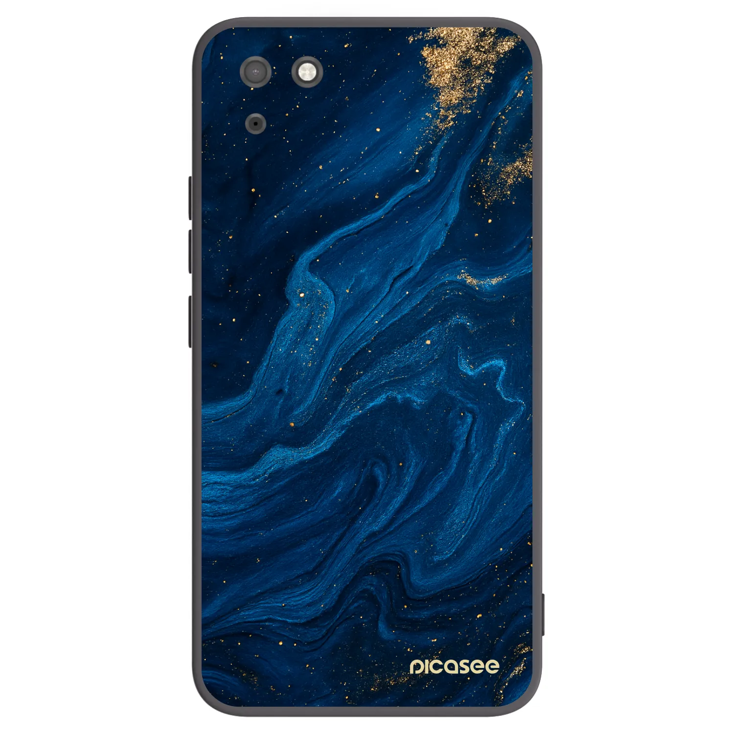Picasee silikonski črni ovitek za Huawei Y5P - Blue
