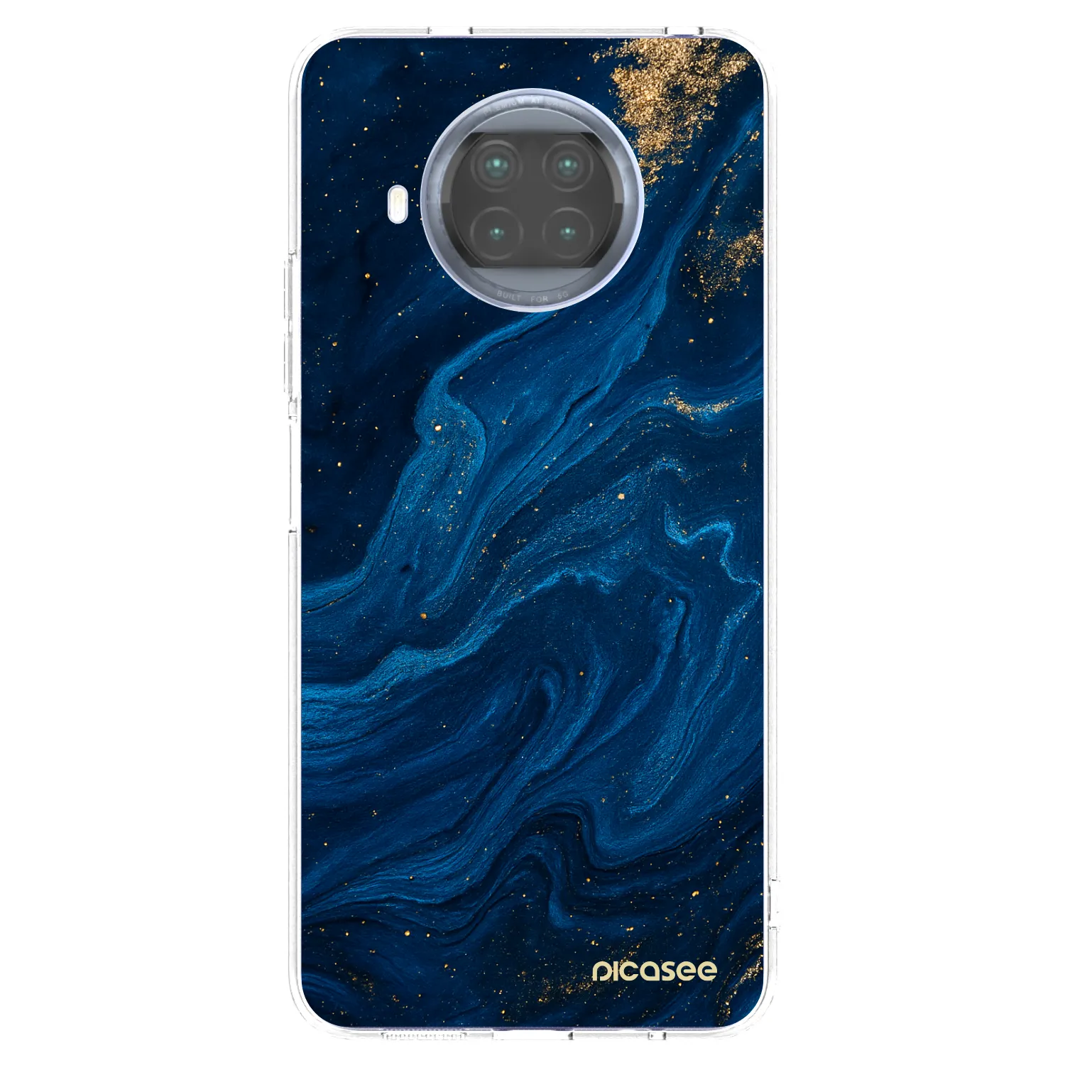 Picasee silikonski prozorni ovitek za Xiaomi Mi 10T Lite - Blue
