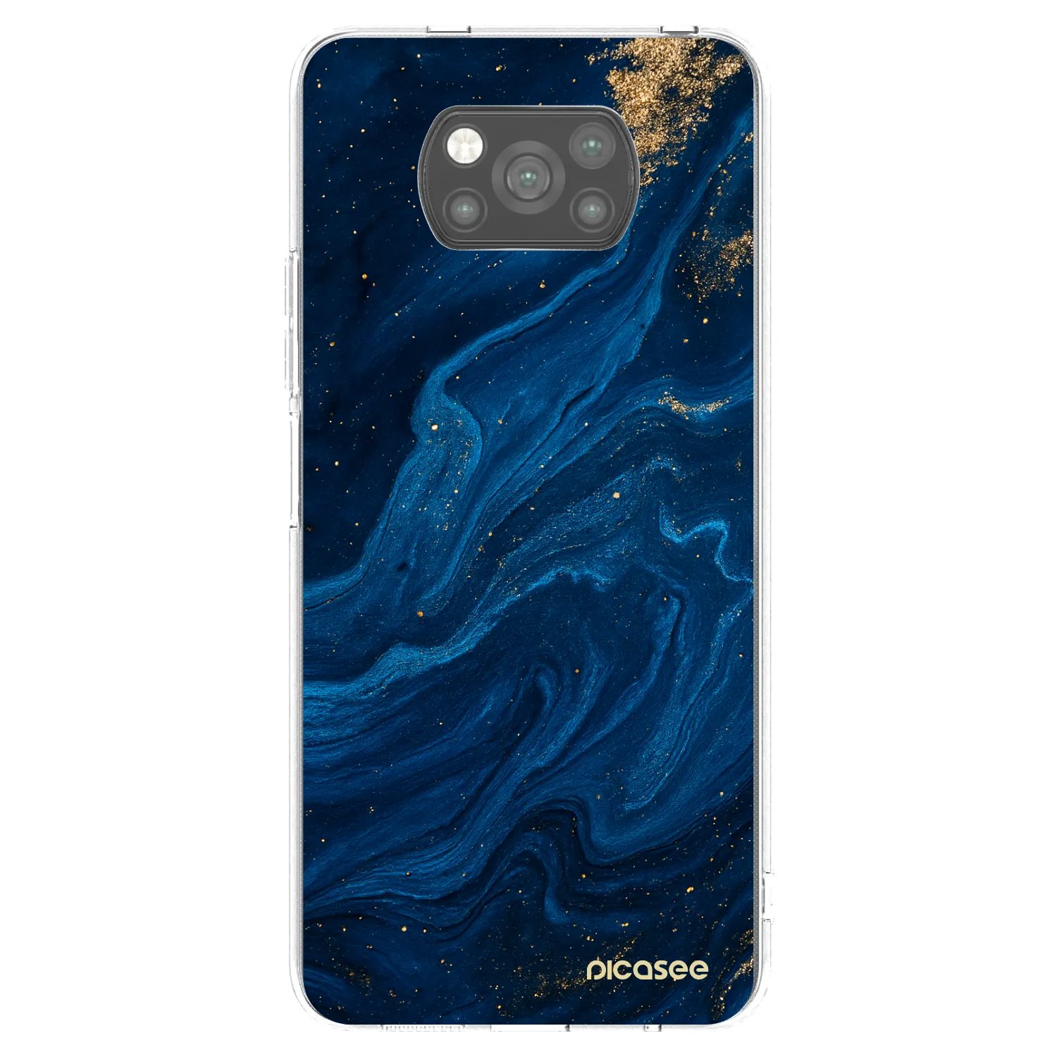 Picasee silikonski črni ovitek za Xiaomi Poco X3 Pro - Blue