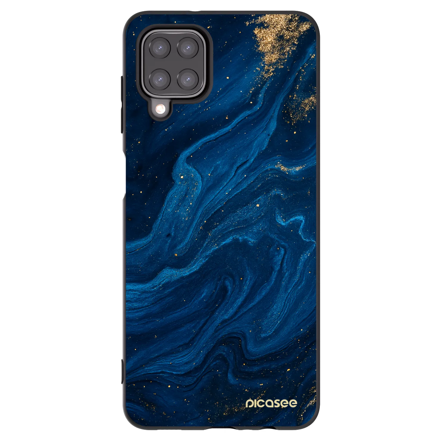 Picasee silikonski črni ovitek za Samsung Galaxy M12 M127F - Blue
