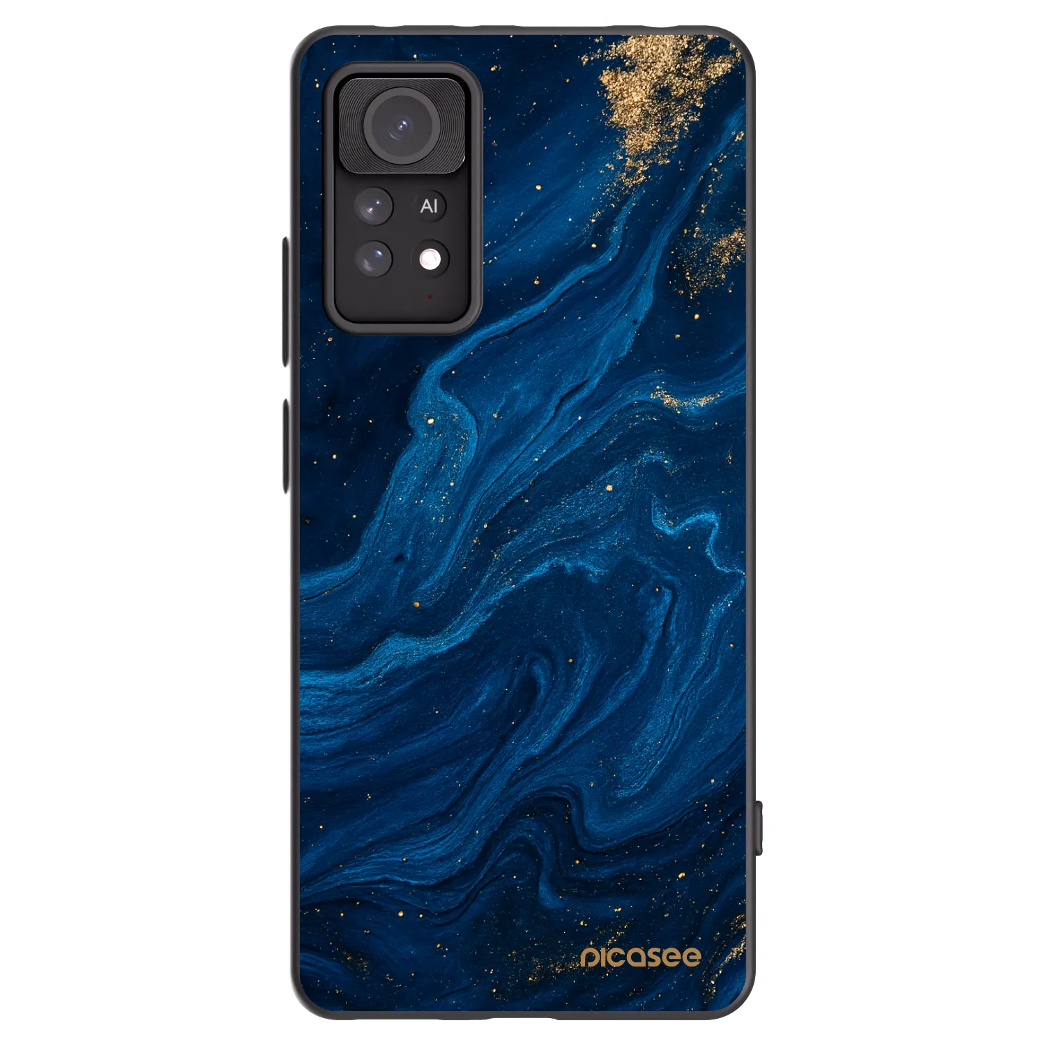Picasee silikonski črni ovitek za Xiaomi Redmi Note 11 Pro 5G - Blue