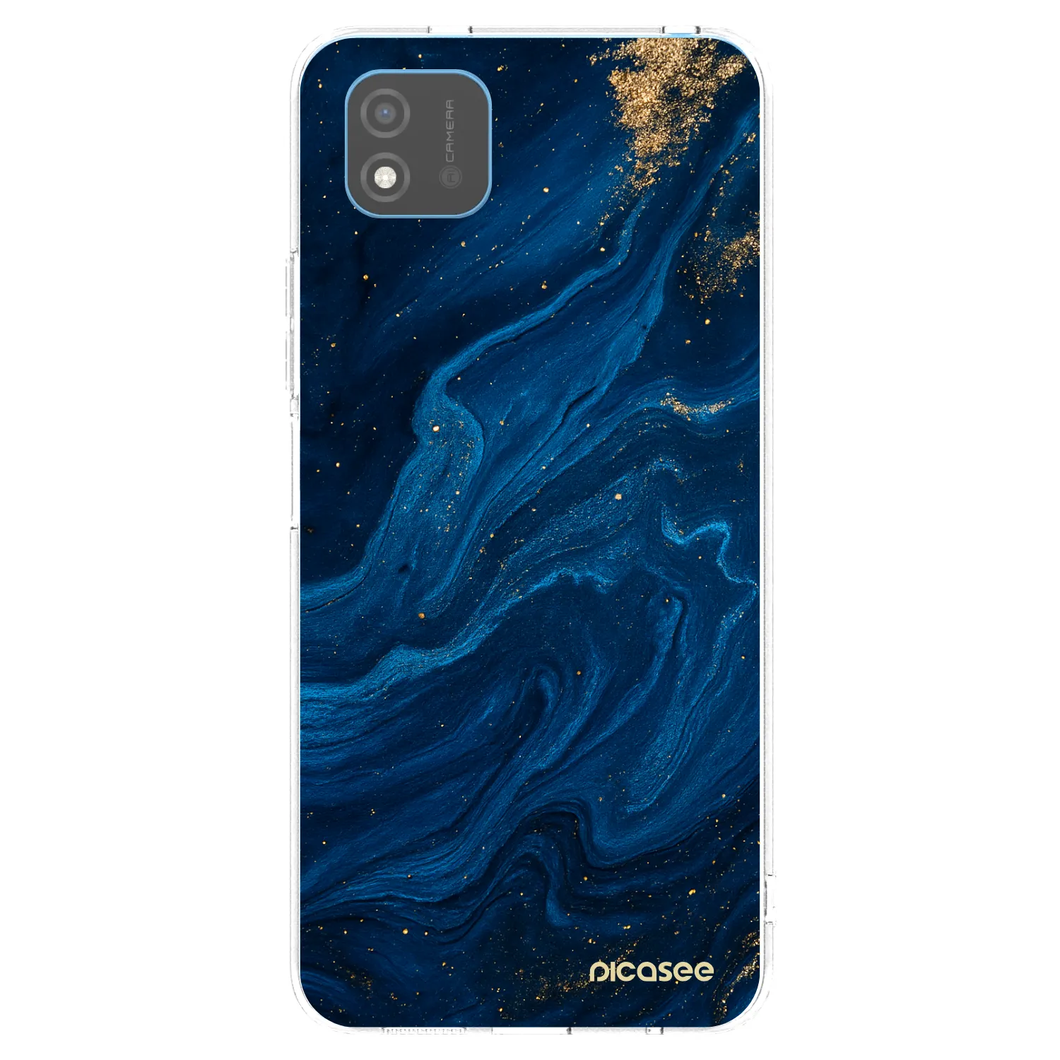 Picasee silikonski prozorni ovitek za Realme C11 (2021) - Blue