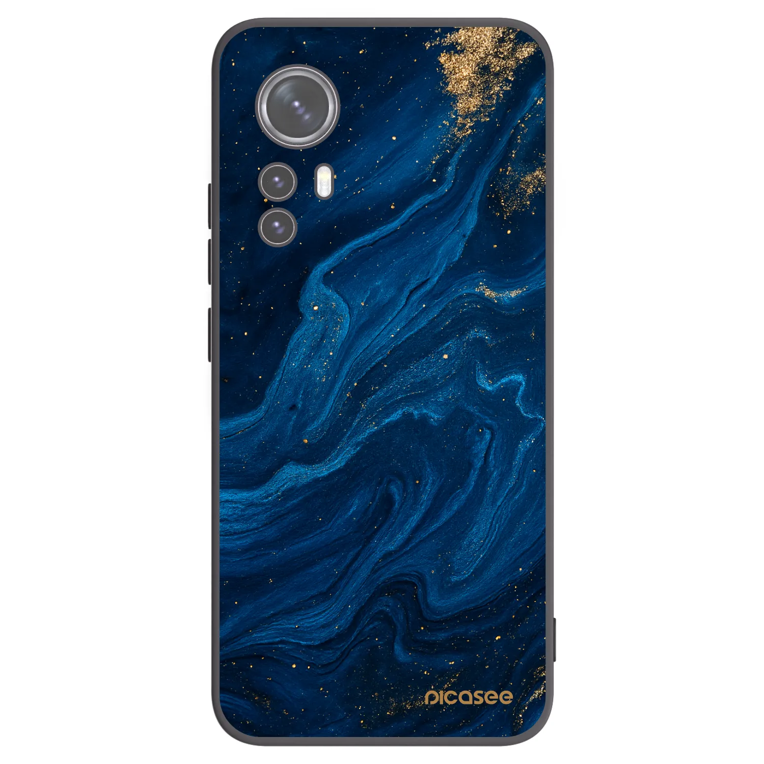 Picasee silikonski črni ovitek za Xiaomi 12 - Blue