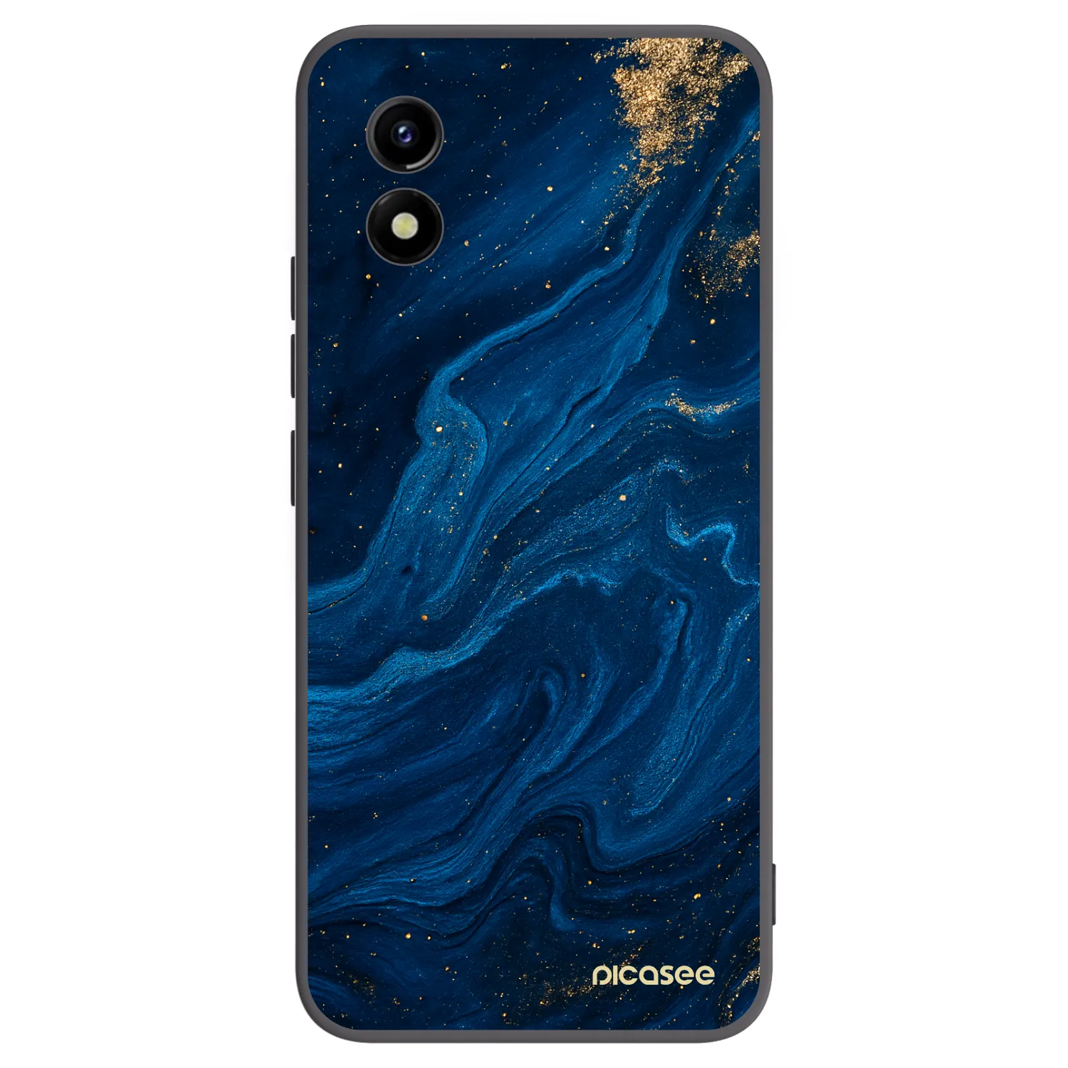 Picasee silikonski črni ovitek za Vivo Y01 - Blue