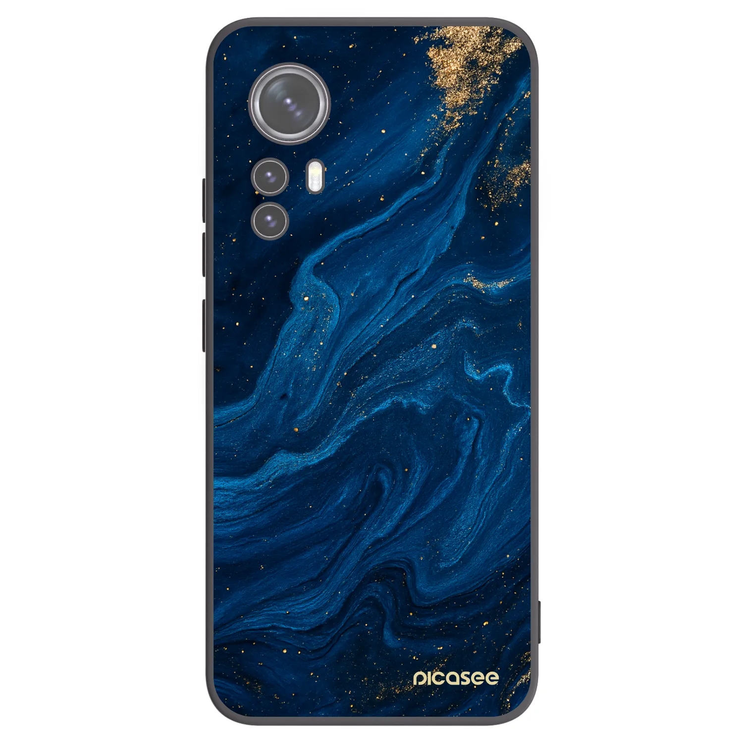 Picasee silikonski črni ovitek za Xiaomi 12X - Blue