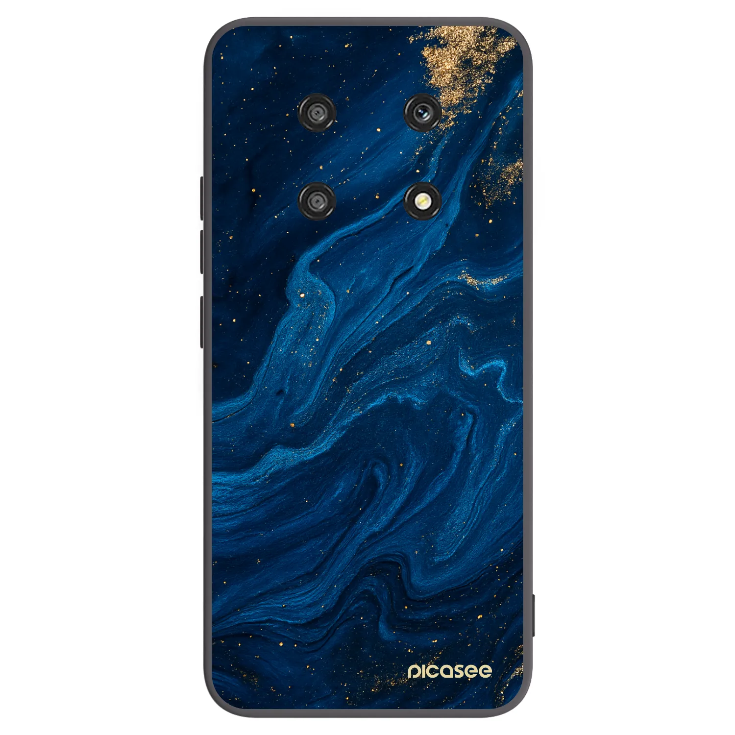 Picasee silikonski črni ovitek za Honor Magic4 Lite 5G - Blue
