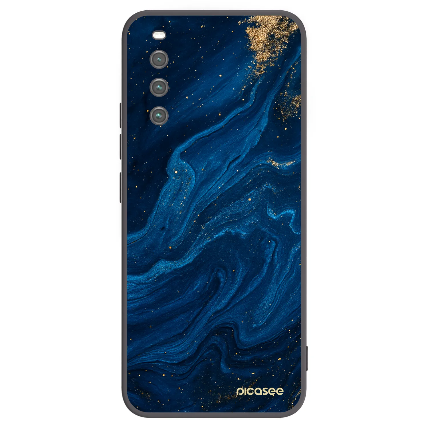 Picasee silikonski črni ovitek za Sony Xperia 10 IV 5G - Blue