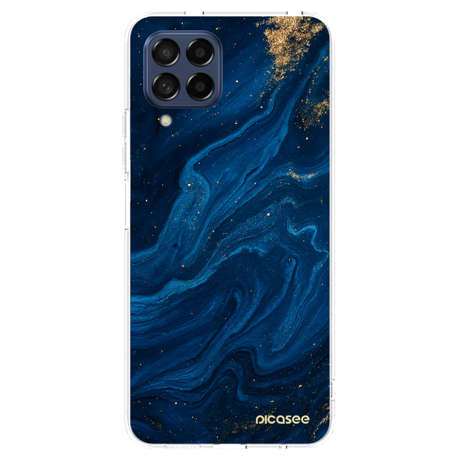 Picasee silikonski prozorni ovitek za Samsung Galaxy M53 5G - Blue