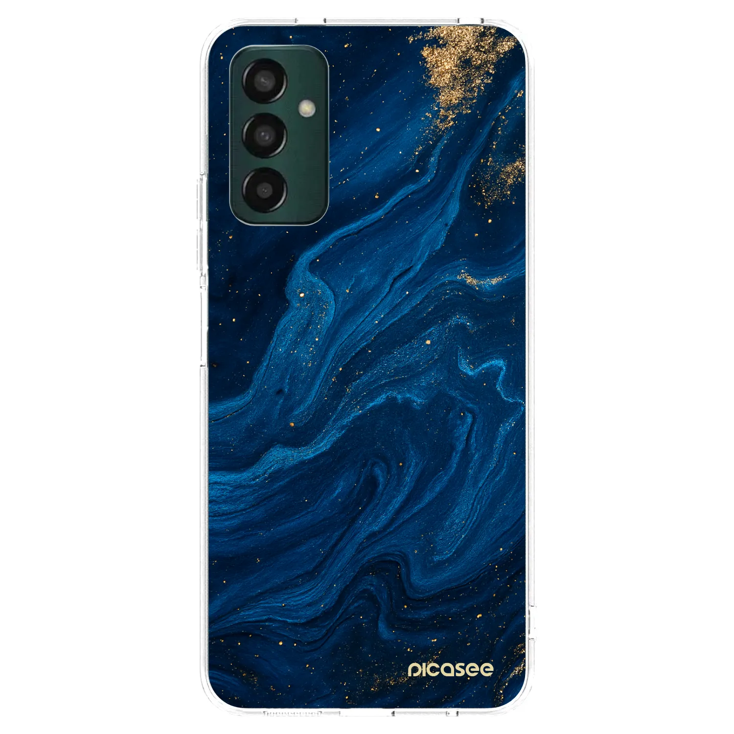 Picasee silikonski prozorni ovitek za Samsung Galaxy M23 5G - Blue