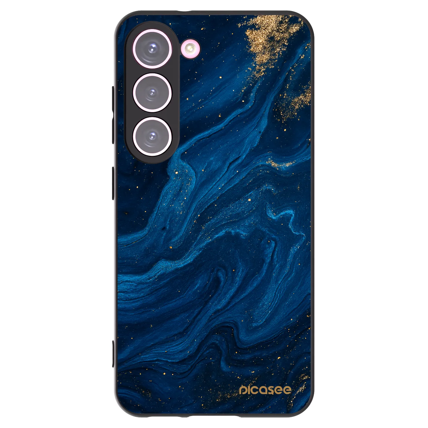 Picasee silikonski črni ovitek za Samsung Galaxy S23 5G - Blue