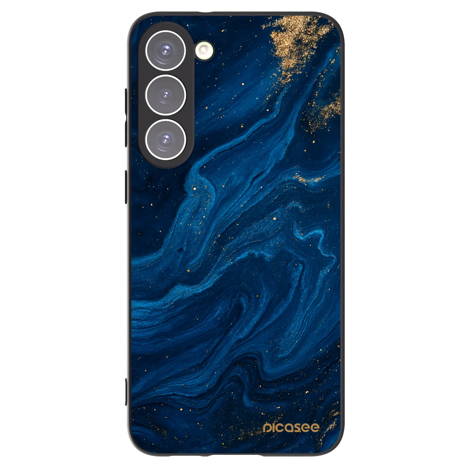 Picasee silikonski črni ovitek za Samsung Galaxy S23+ 5G - Blue