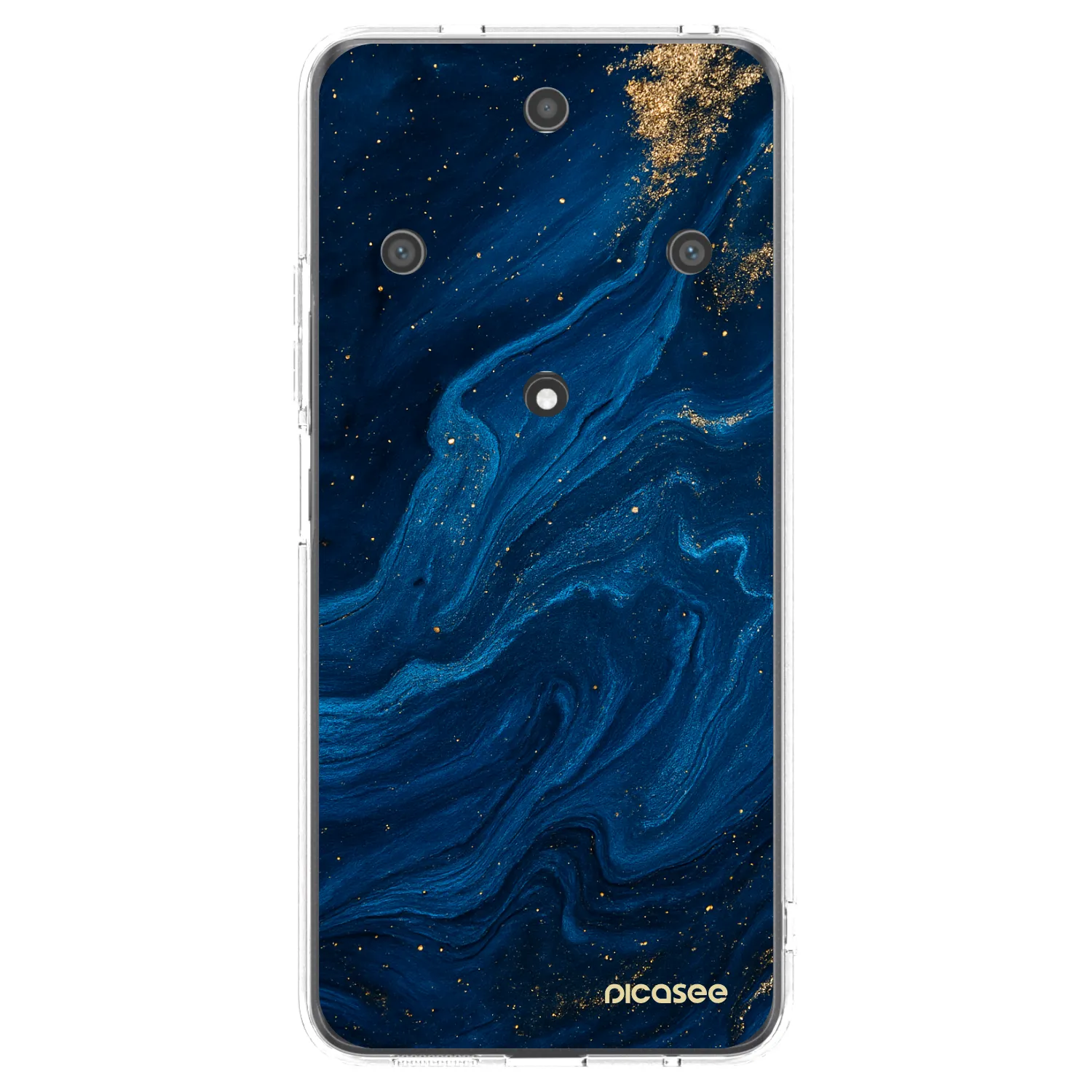 Picasee silikonski prozorni ovitek za Honor Magic5 Lite 5G - Blue