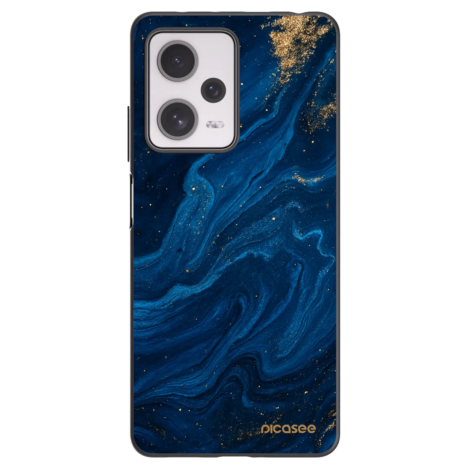Picasee silikonski črni ovitek za Xiaomi Redmi Note 12 Pro+ 5G - Blue