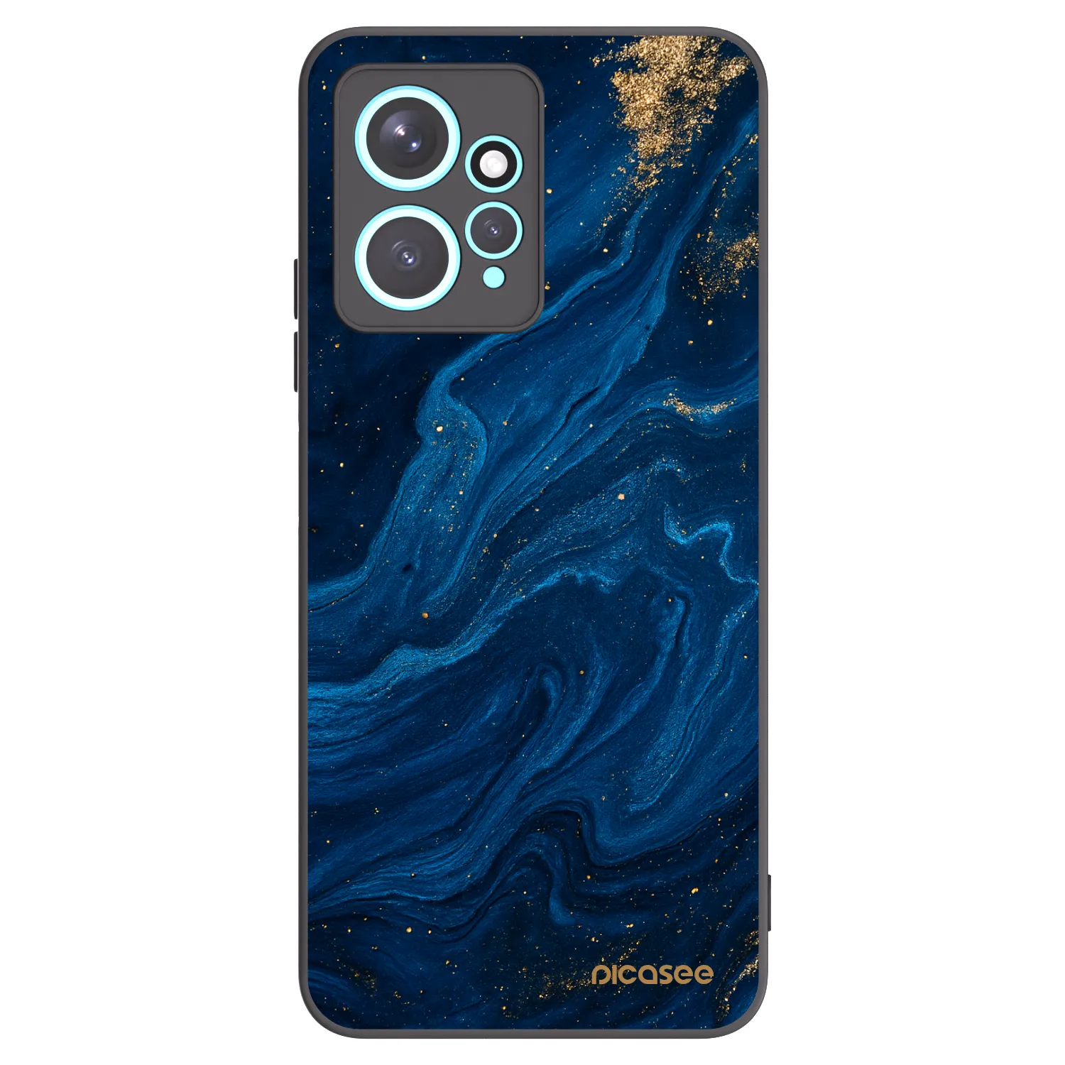 Picasee silikonski črni ovitek za Xiaomi Redmi Note 12 4G - Blue