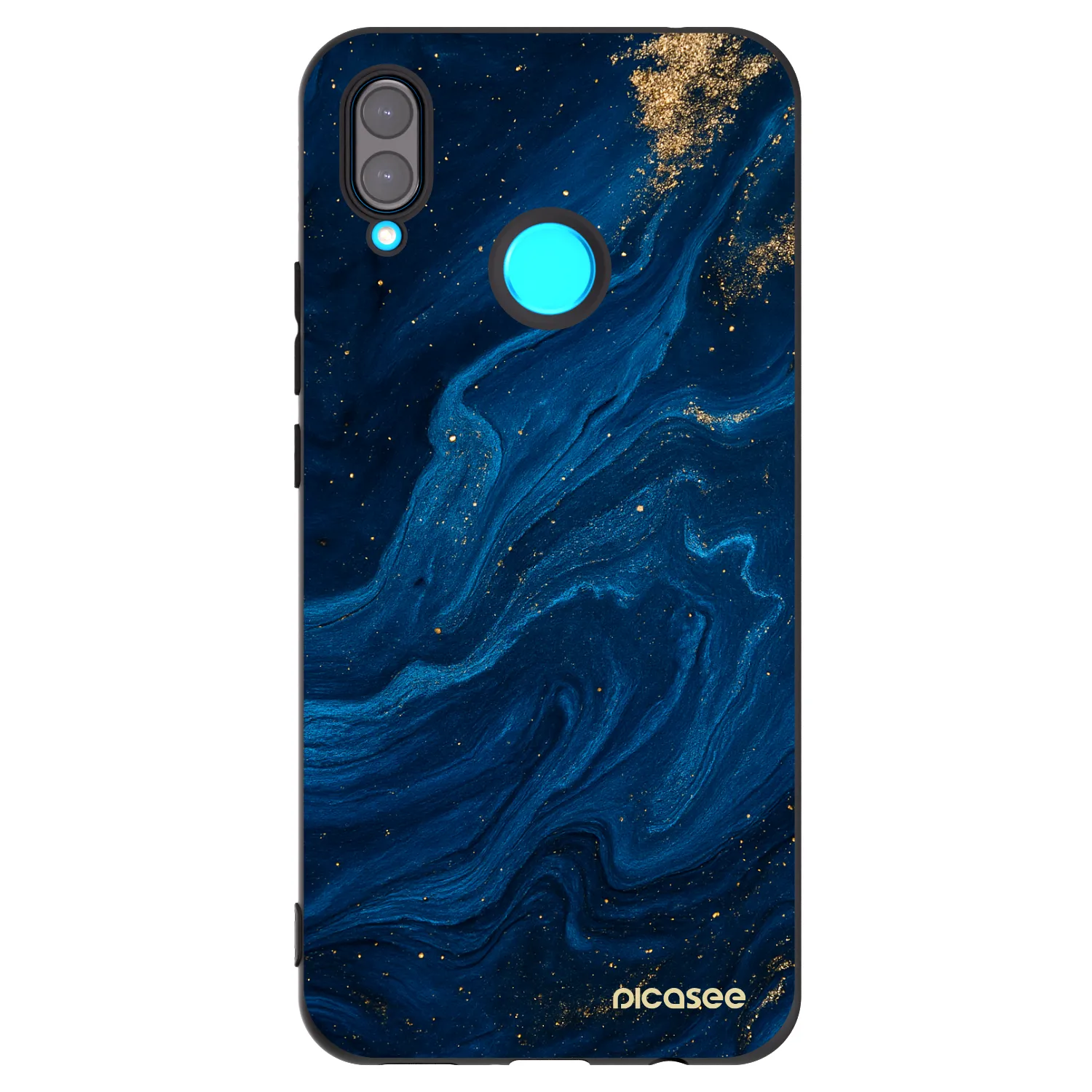 Picasee silikonski črni ovitek za Huawei Nova 3i - Blue