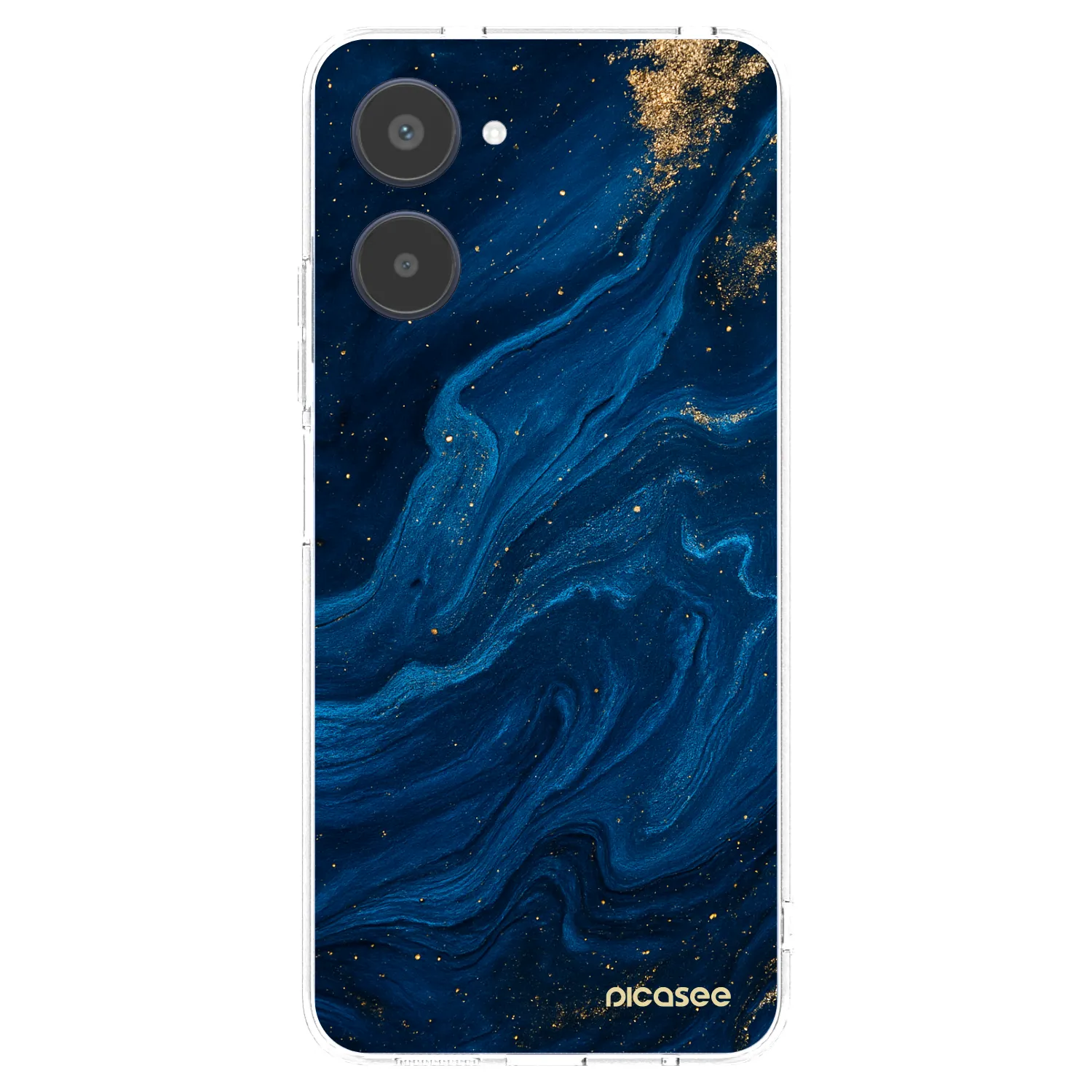Picasee silikonski prozorni ovitek za Realme 10 4G - Blue