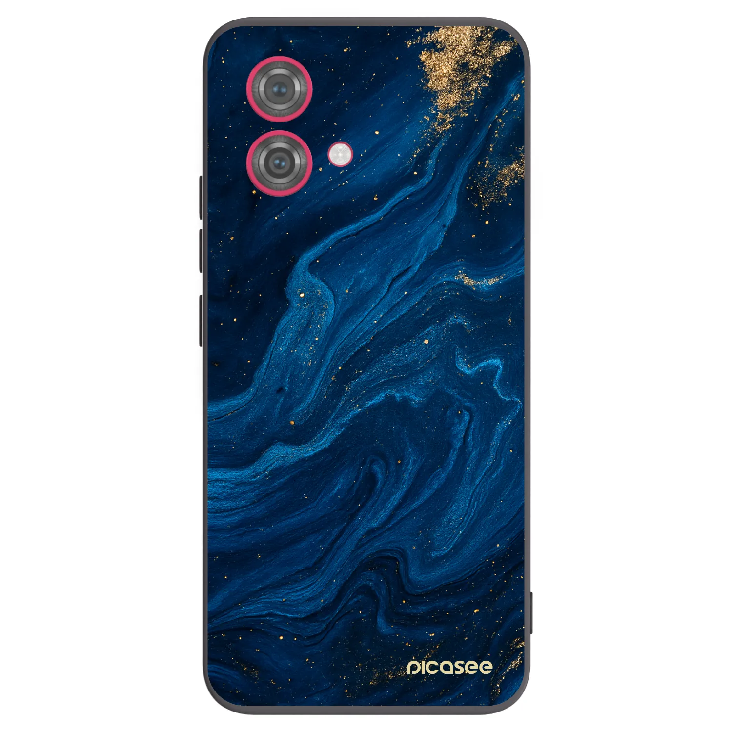 Picasee silikonski črni ovitek za Motorola Moto G84 5G - Blue