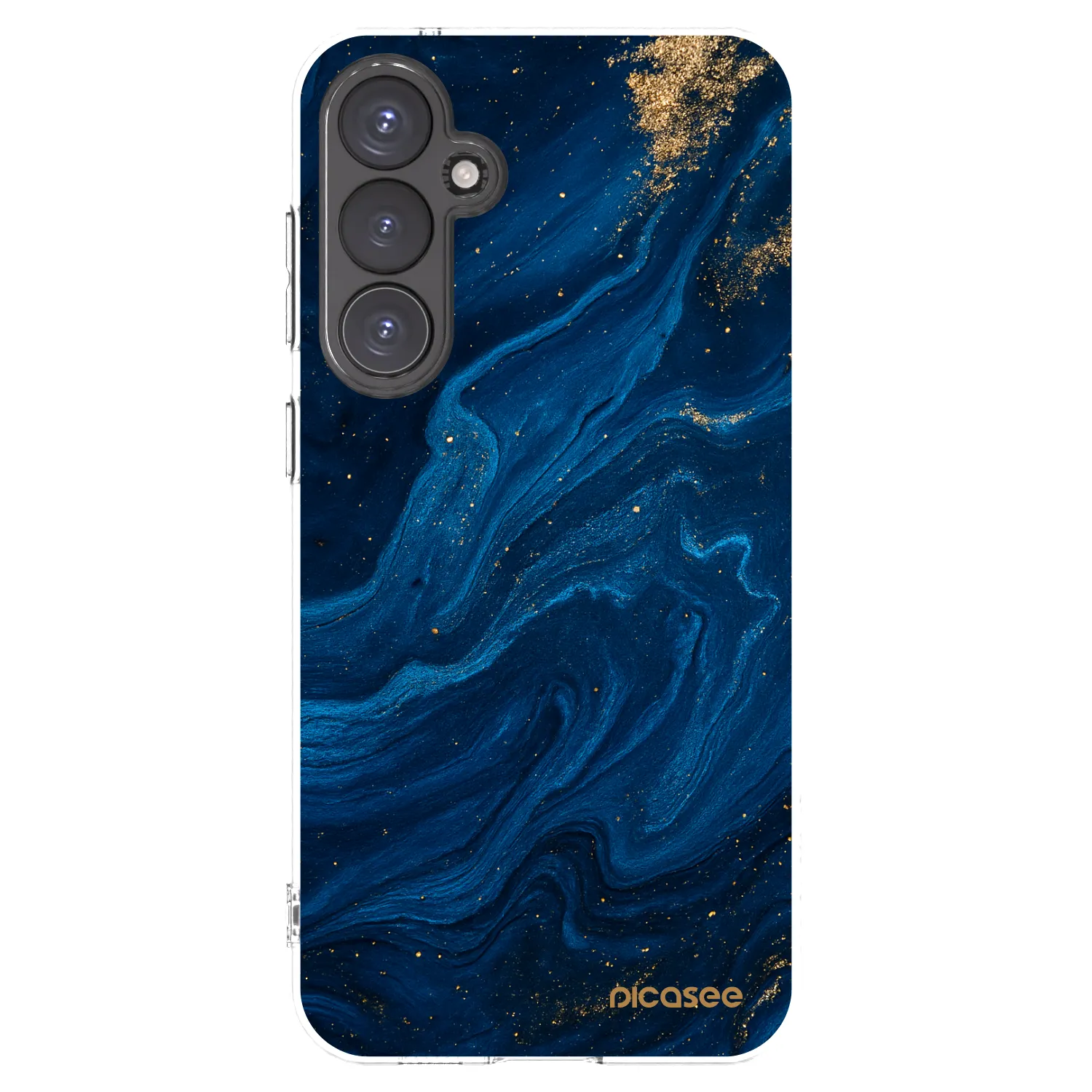 Picasee silikonski prozorni ovitek za Samsung Galaxy S23 FE S711B - Blue