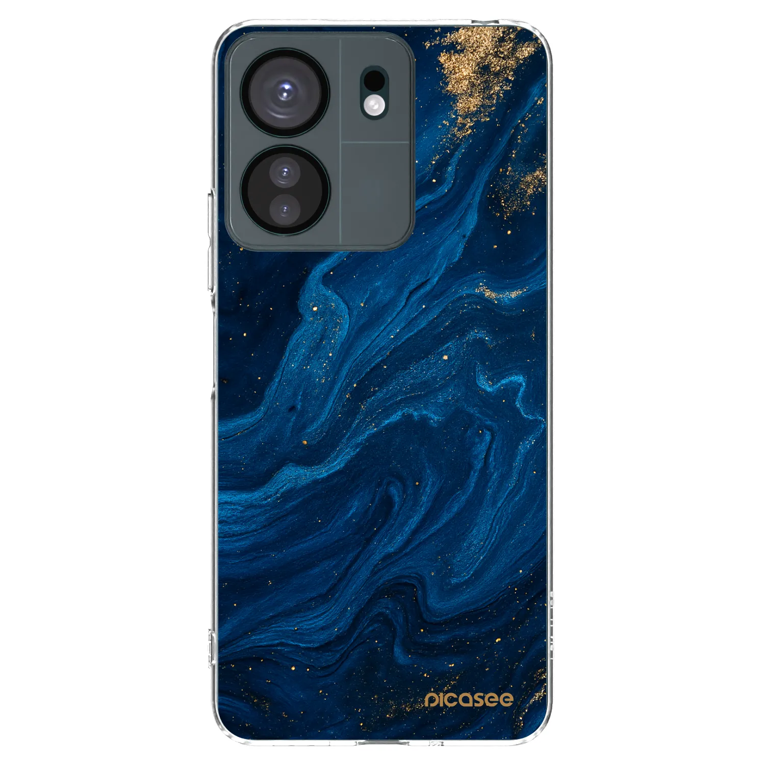 Picasee silikonski prozorni ovitek za Xiaomi Redmi 13C 4G - Blue