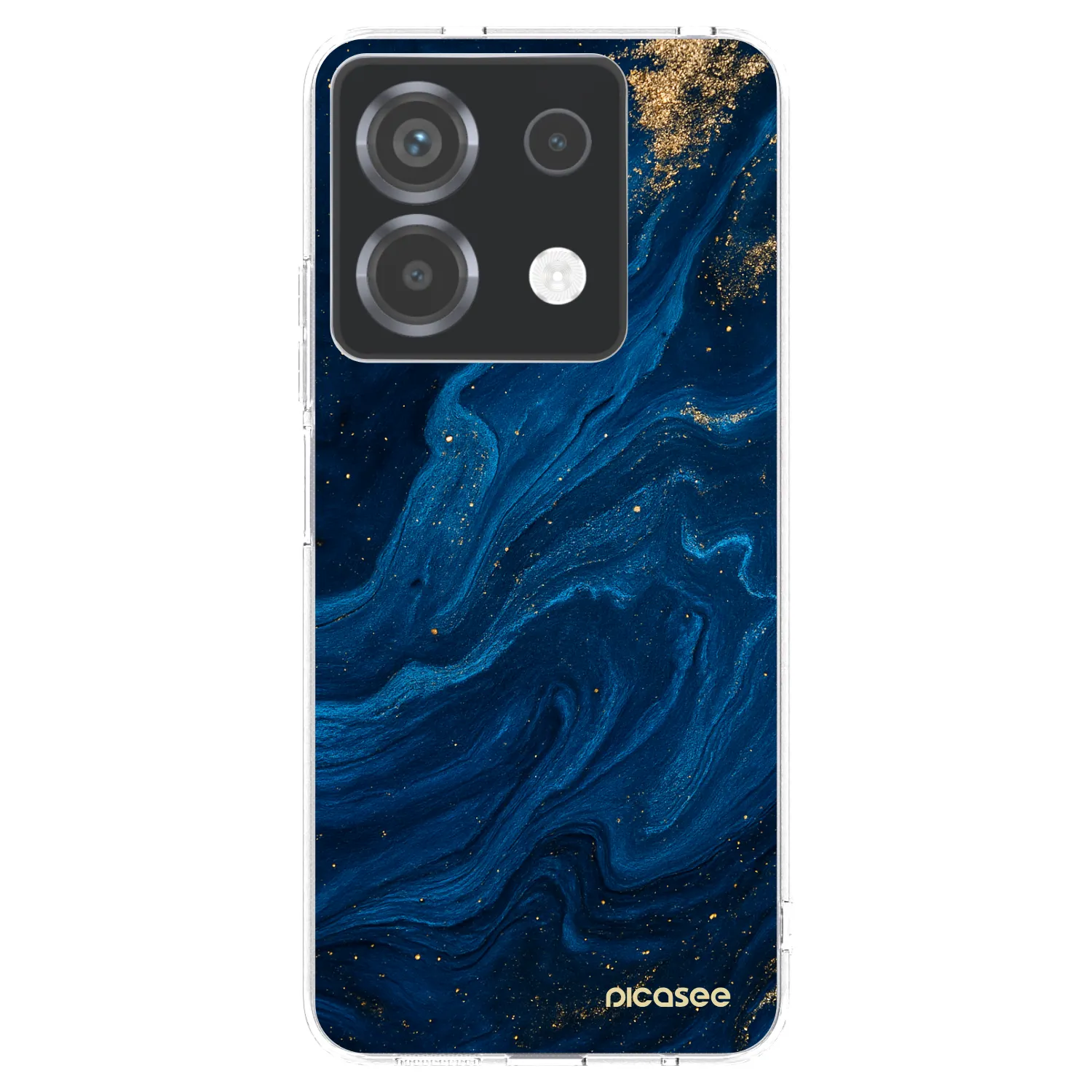 Picasee silikonski prozorni ovitek za Xiaomi Poco X6 - Blue