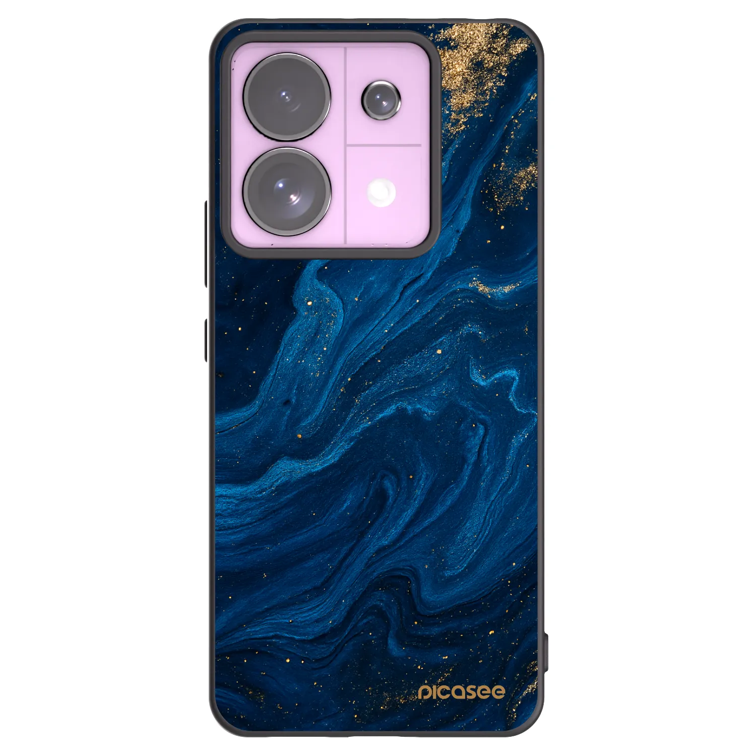 Picasee silikonski črni ovitek za Xiaomi Redmi Note 13 Pro 5G - Blue