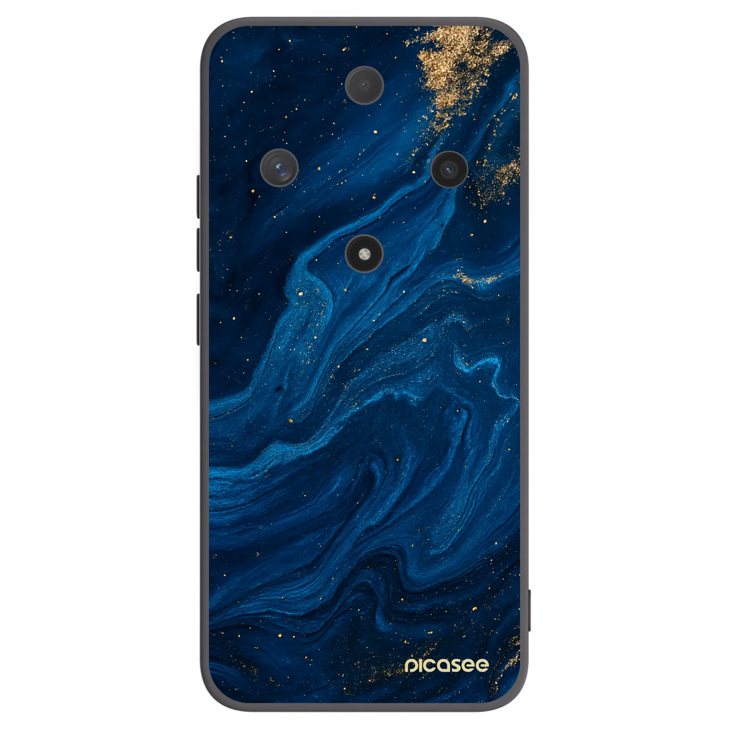 Picasee silikonski črni ovitek za Honor Magic6 Lite 5G - Blue
