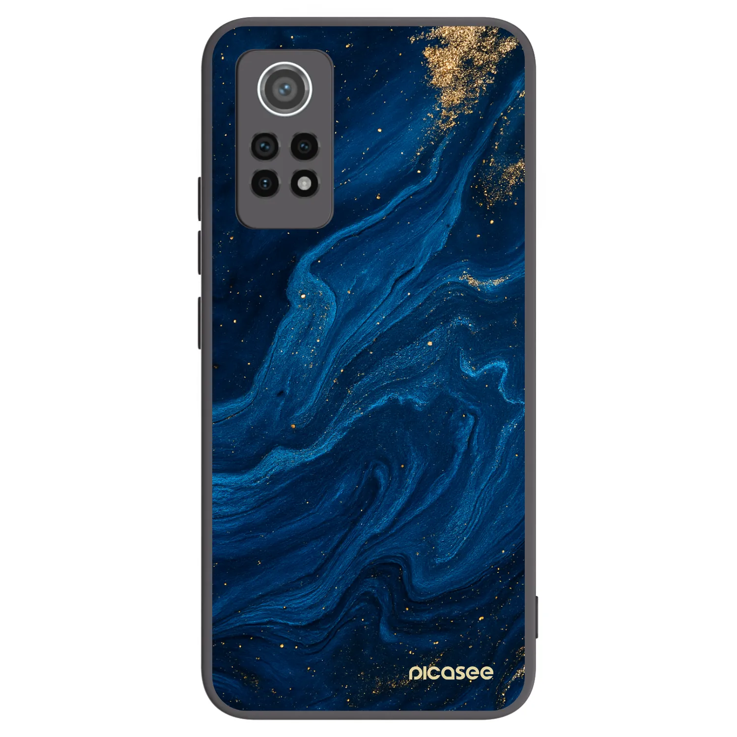 Picasee silikonski črni ovitek za Xiaomi Redmi Note 12 Pro 4G - Blue