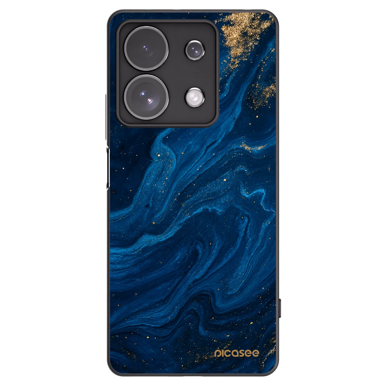 Picasee silikonski črni ovitek za Xiaomi Redmi Note 13 Pro 4G - Blue