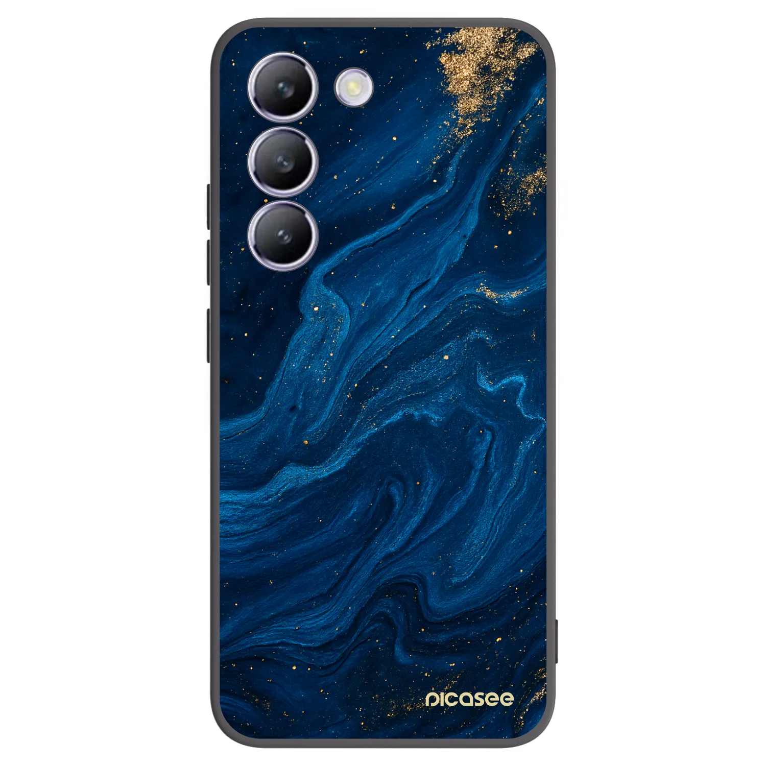 Picasee silikonski črni ovitek za Vivo V40 SE 5G - Blue