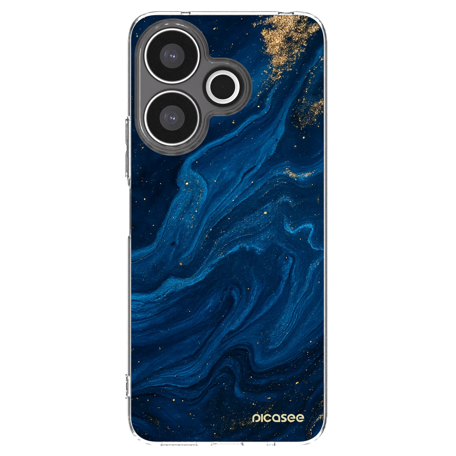 Picasee silikonski prozorni ovitek za Xiaomi Redmi 13 4G - Blue