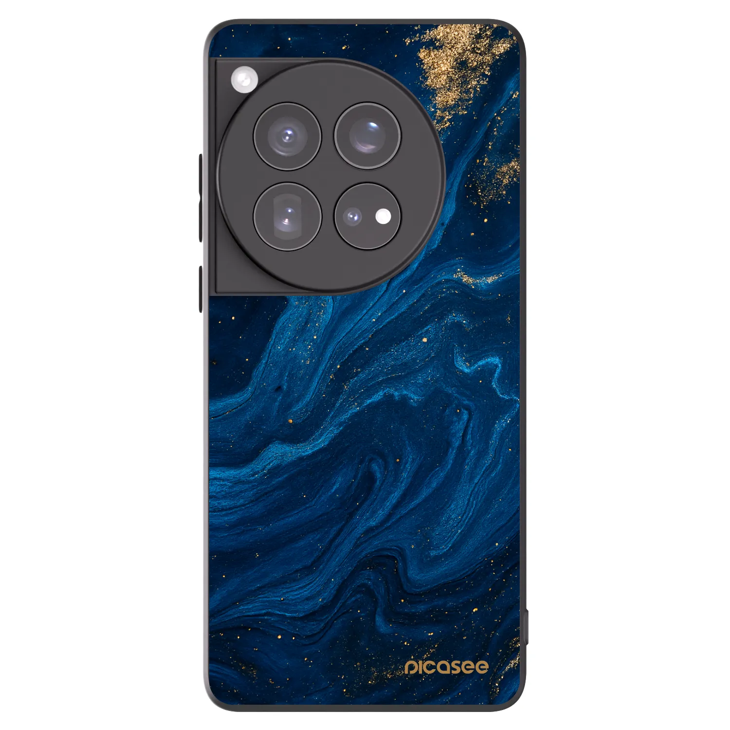 Picasee silikonski črni ovitek za OnePlus 12 5G - Blue