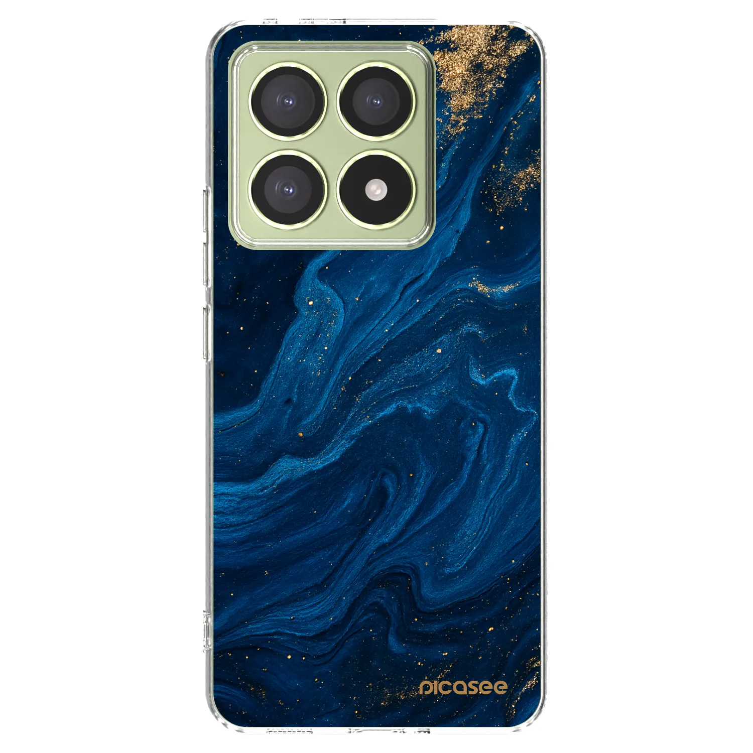 Picasee silikonski prozorni ovitek za Xiaomi 14T - Blue