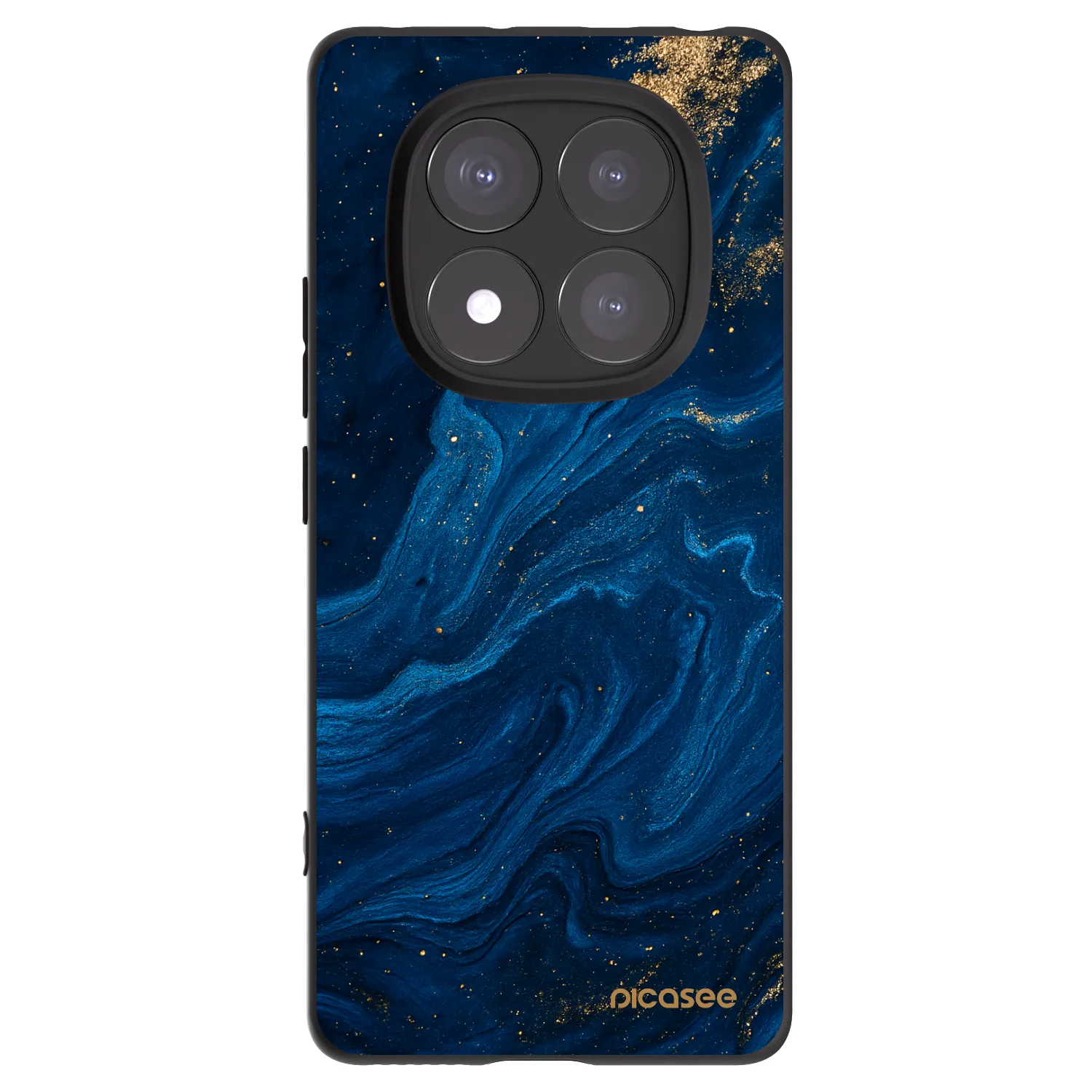 Picasee silikonski črni ovitek za Xiaomi Redmi Note 14 Pro+ 5G - Blue