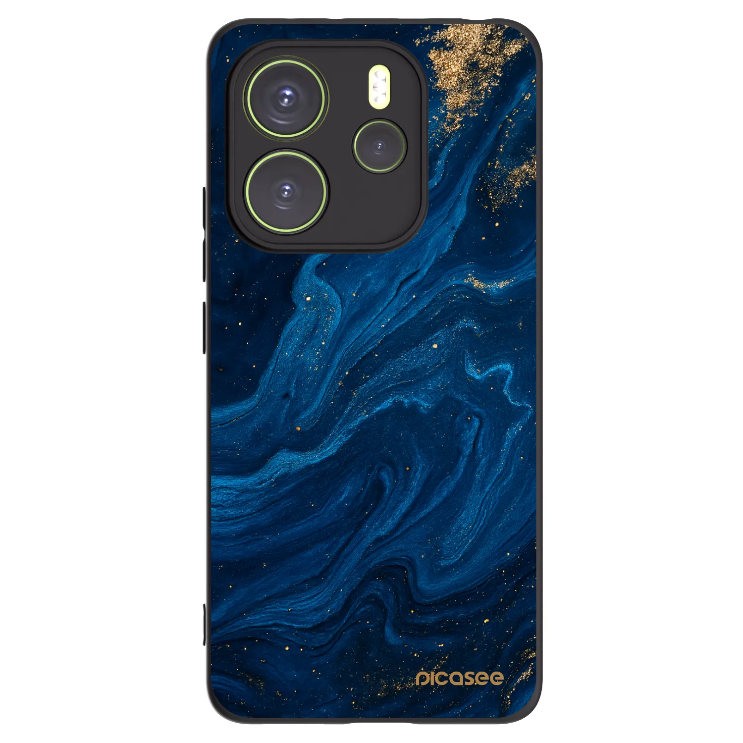 Picasee silikonski črni ovitek za Xiaomi Redmi Note 14 4G - Blue