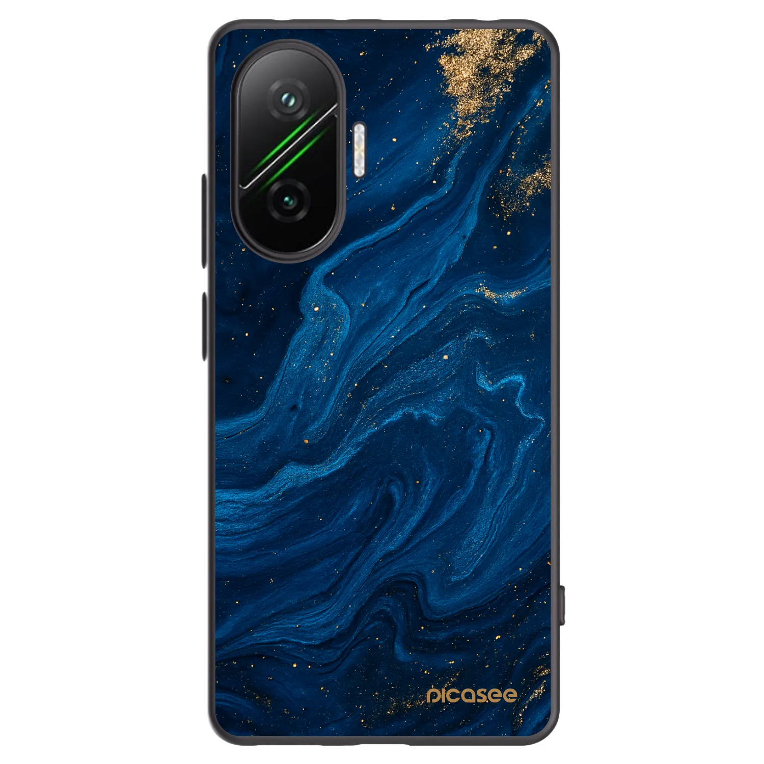 Picasee silikonski črni ovitek za Xiaomi Poco F7 5G - Blue