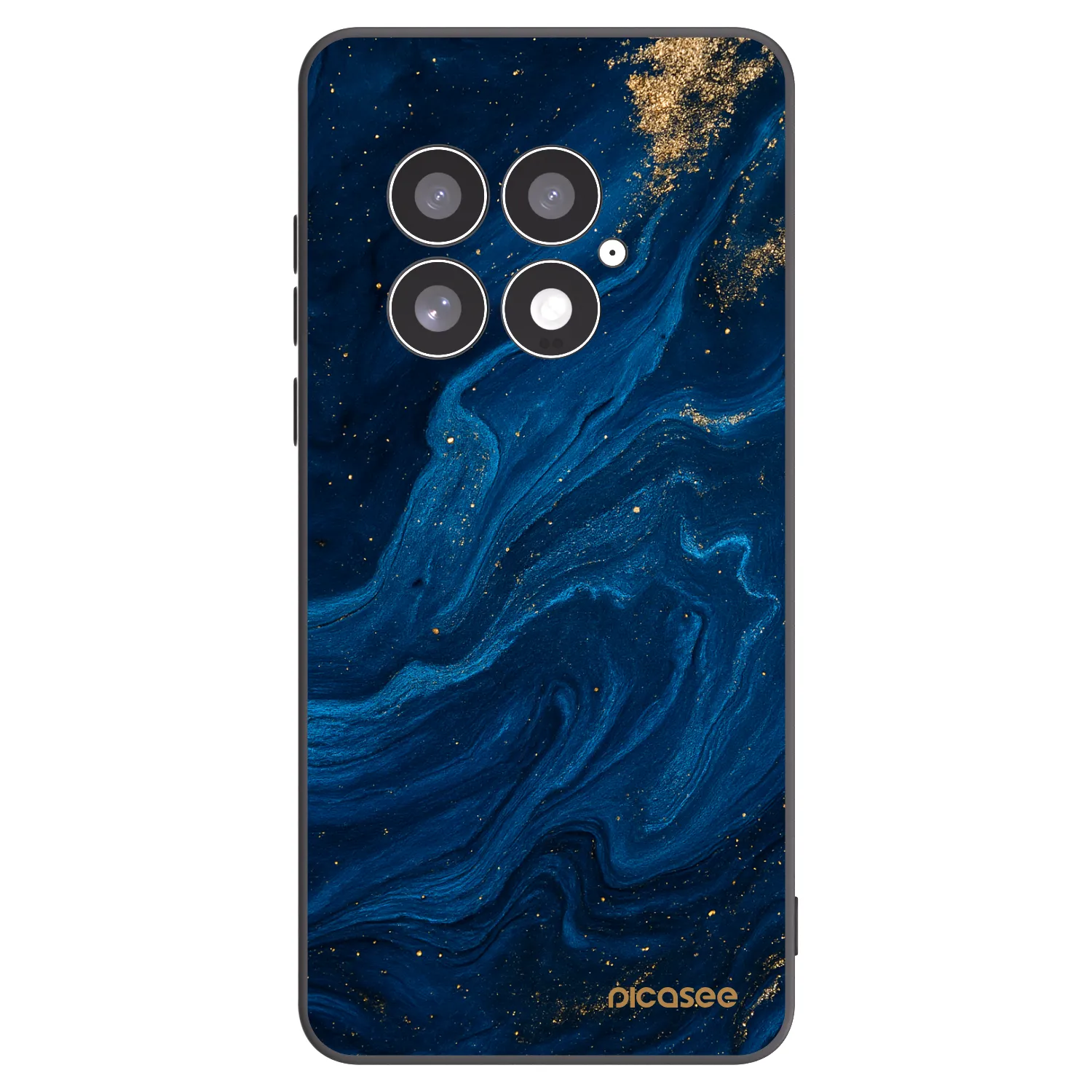 Picasee silikonski črni ovitek za OnePlus 13 5G - Blue