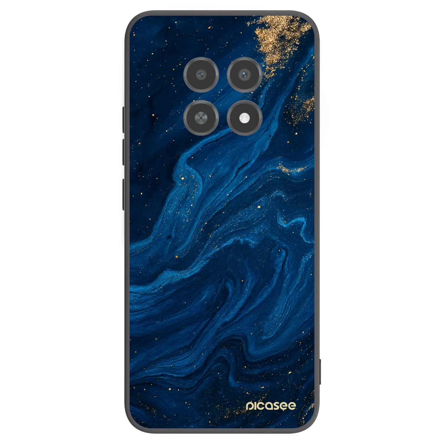 Picasee silikonski črni ovitek za Realme 12X - Blue