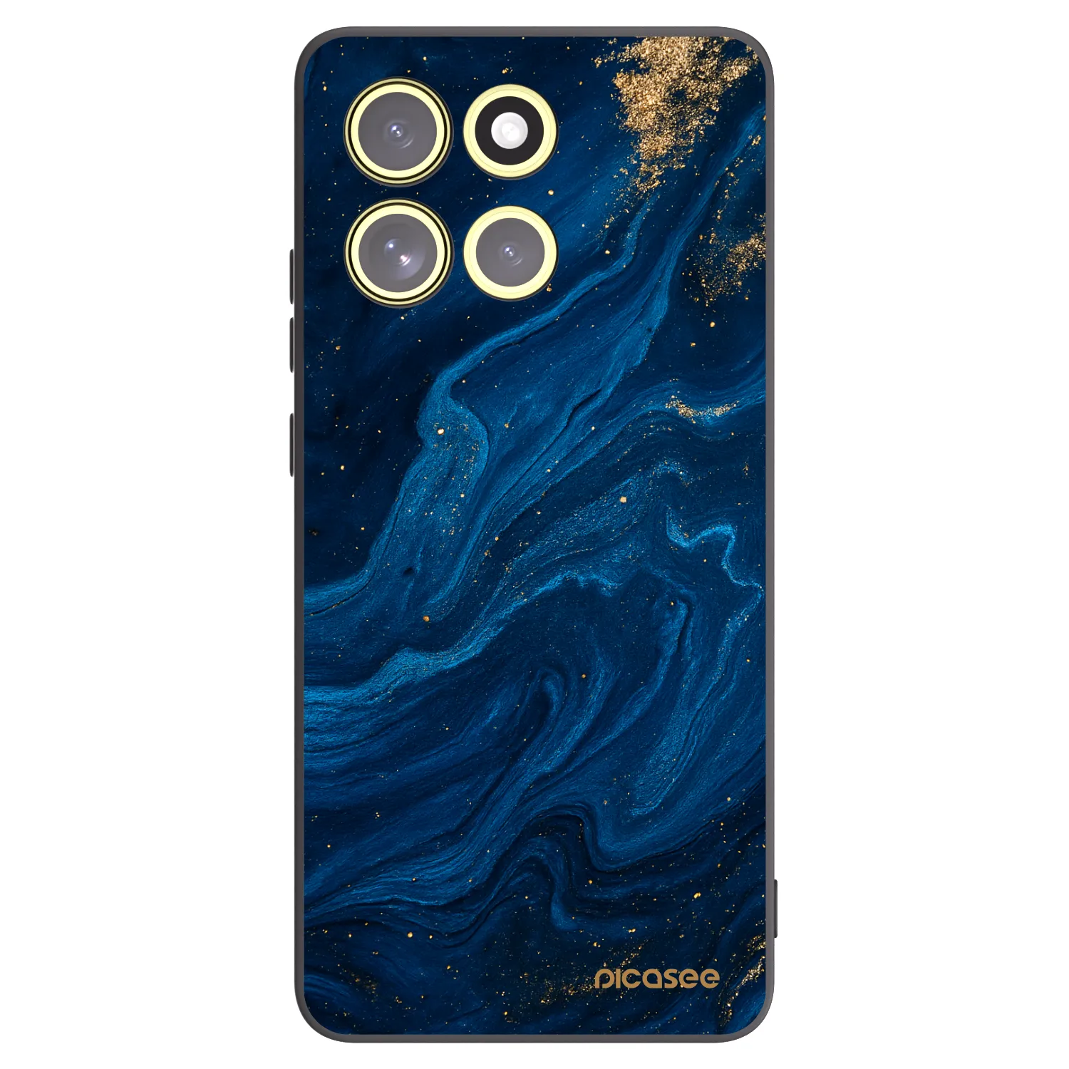 Picasee silikonski črni ovitek za Motorola Moto G86 5G - Blue