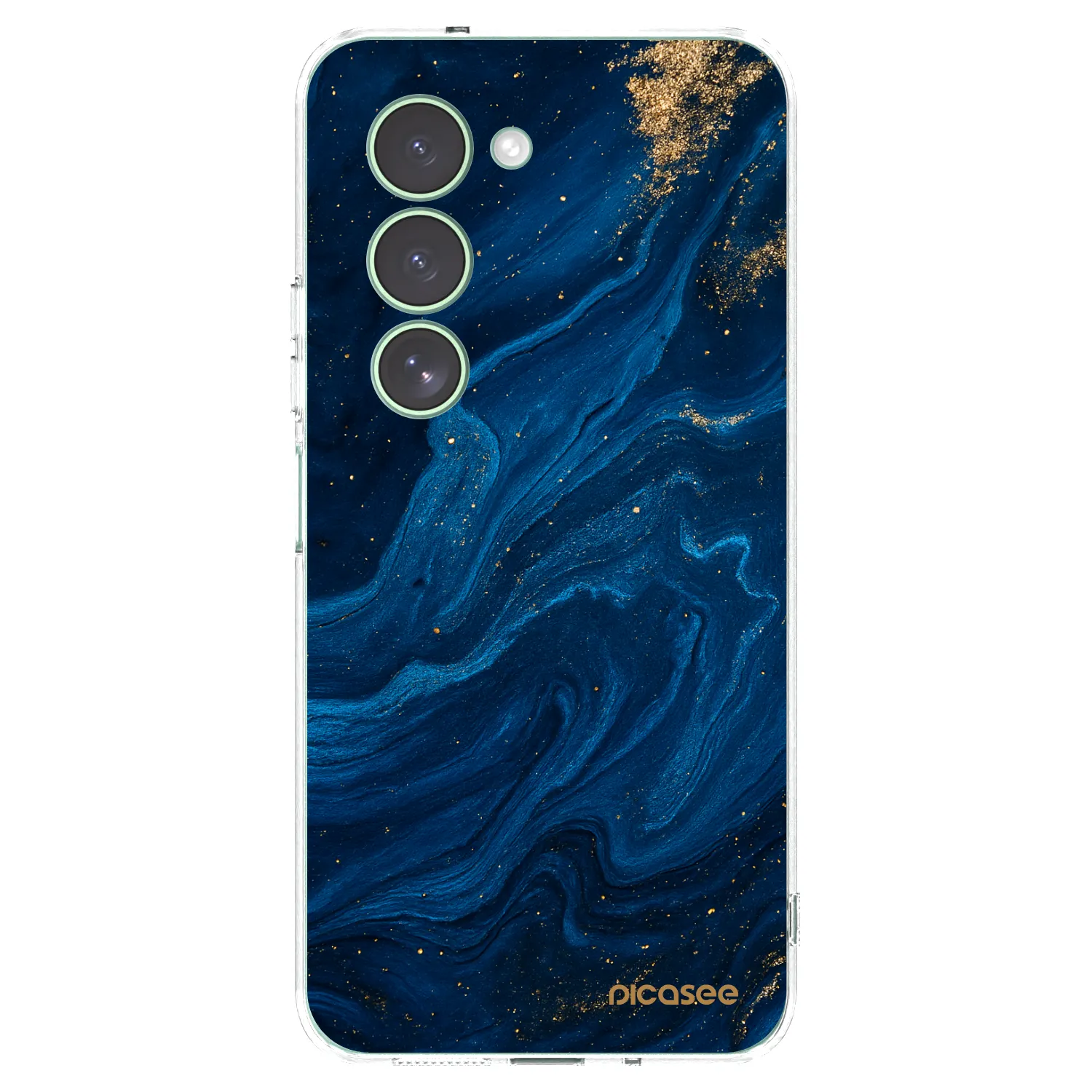 Picasee silikonski prozorni ovitek za Xiaomi Redmi 15 5G - Blue
