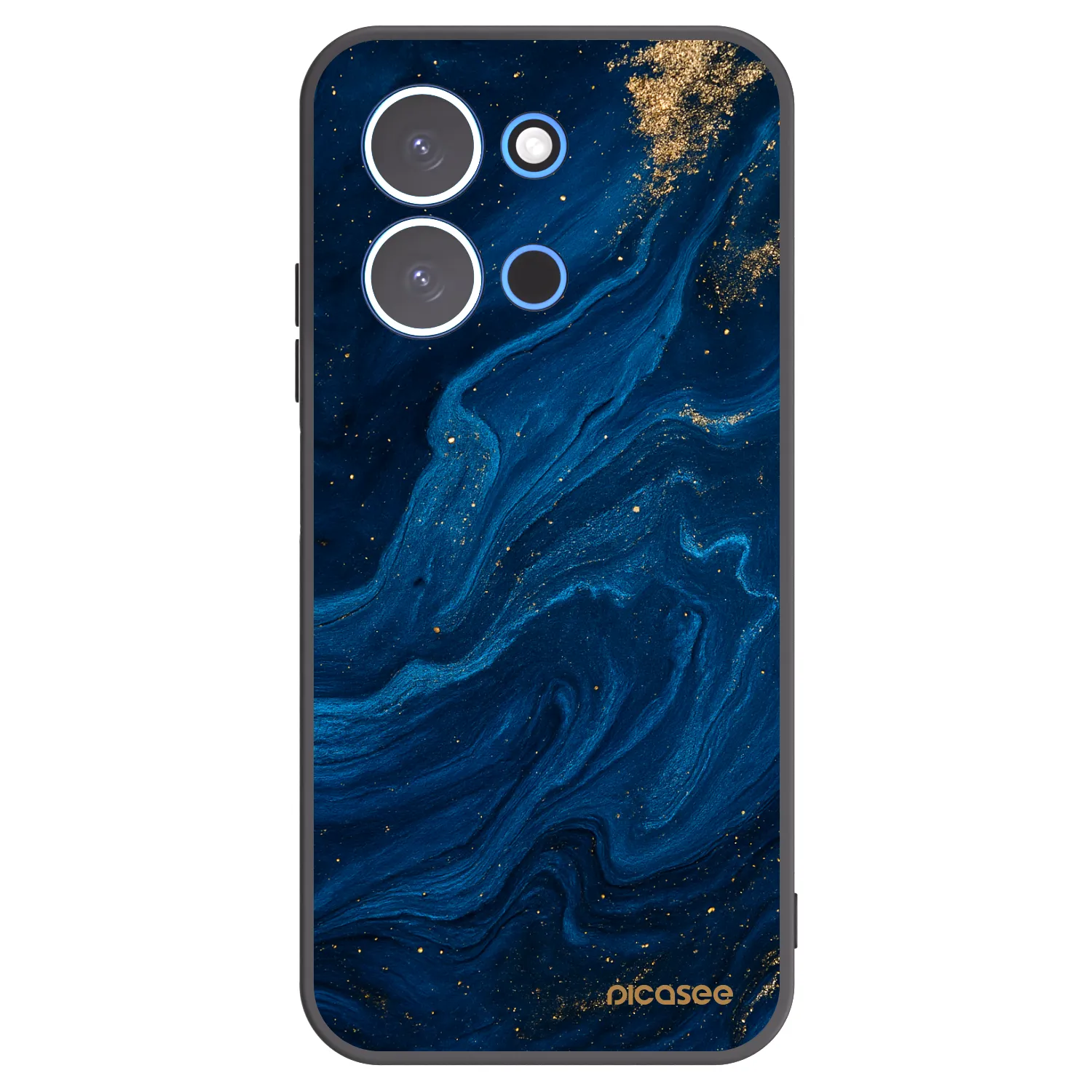 Picasee silikonski črni ovitek za Xiaomi Redmi 15C 4G - Blue