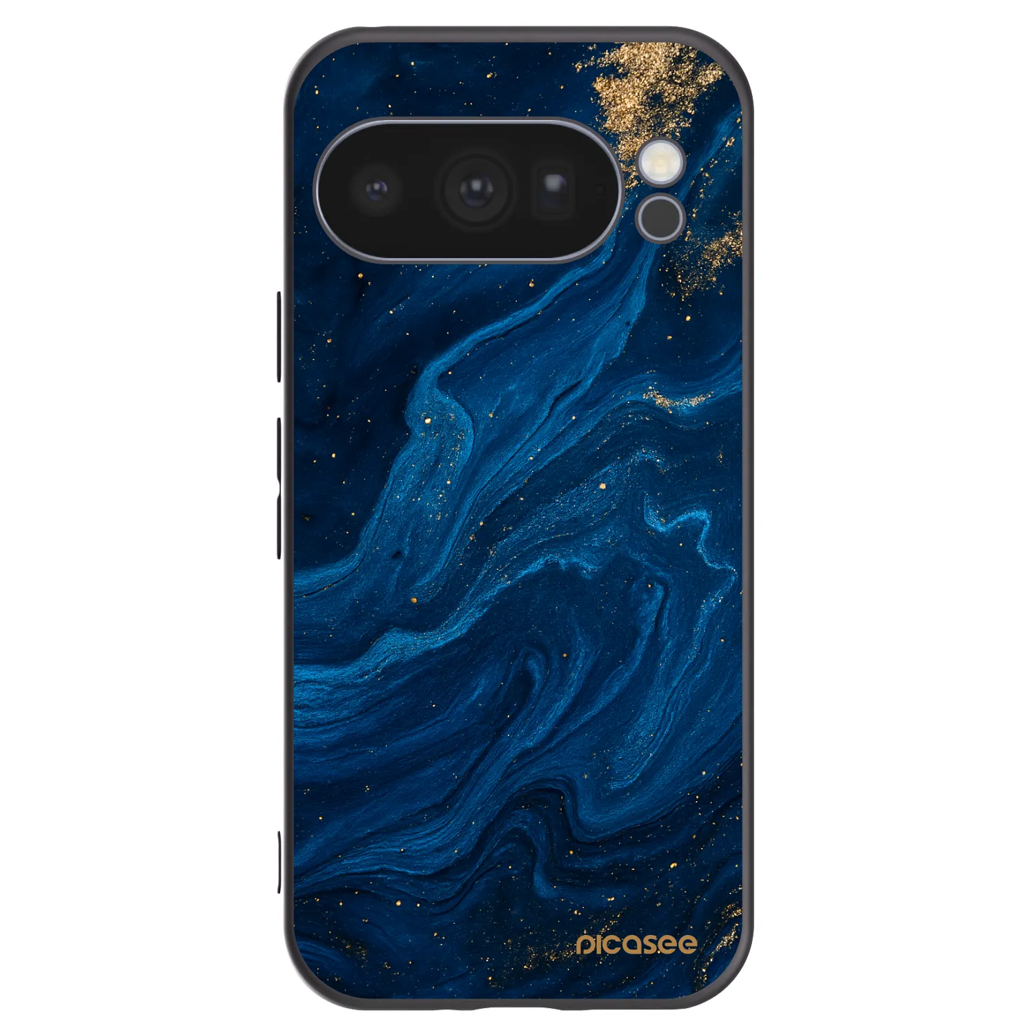 Picasee silikonski črni ovitek za Google Pixel 10 Pro - Blue